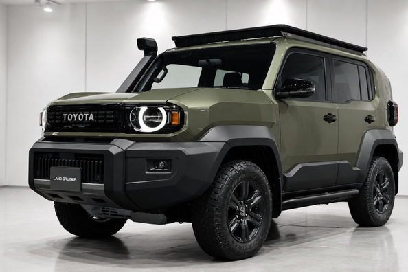 Uusi Toyota Land Cruiser FJ 2026: kompakti runko-SUV – katsaus