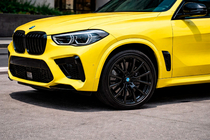 BMW X5 G05 2019–2026 Etulokasuojan levikkeet X5M F95 -tyyliin (2019-2022, 2 kpl) kuva 2