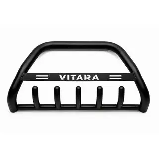 Puskurirauta (bullbar) WT004 (ruostumaton teräs) Black Suzuki Vitara 1998–2006 kuva 2