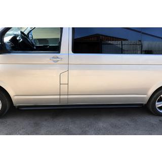 Sivuporrassarja Premium Black (2 kpl, ruostumaton teräs) kuva 3