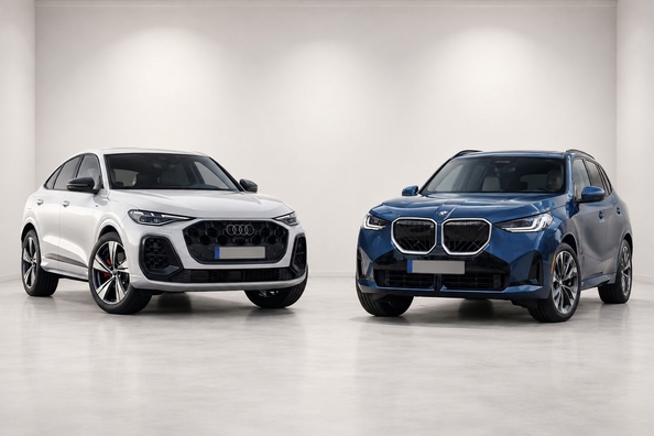 BMW X3 2026 vs Audi Q5 2026: kumpi kannattaa valita?