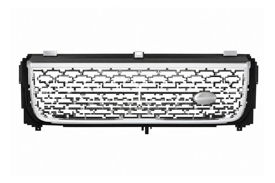 Range Rover III L322 2002–2012 Hopeinen etusäleikkö (2002-2004) Image