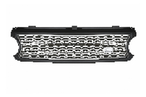 Range Rover III L322 2002–2012 Hopeanvärinen jäähdyttimen säleikkö Supercharged (2006) kuva 1