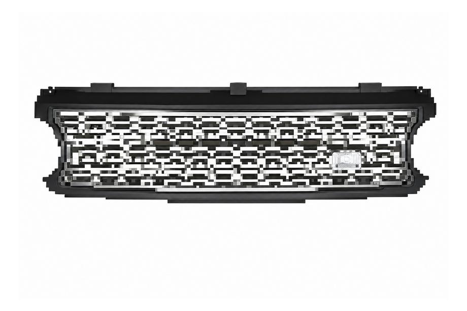 Range Rover III L322 2002–2012 Hopeanvärinen jäähdyttimen säleikkö Supercharged (2006) Image