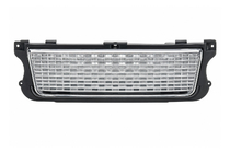 Range Rover III L322 2002–2012 Jäähdyttimen säleikkö sivusäleiköillä, hopea (2010-2012) kuva 1