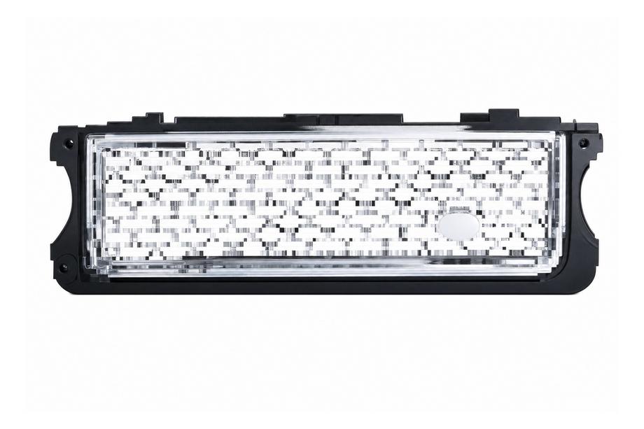 Range Rover III L322 2002–2012 Jäähdyttimen maski sivusäleiköillä, musta kehys (2010-2012) Image