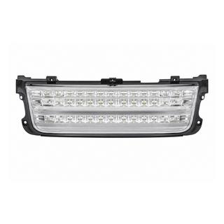 Alkuperäinen hopeanvärinen etusäleikkö (2010-2012) Range Rover III L322 2002–2012