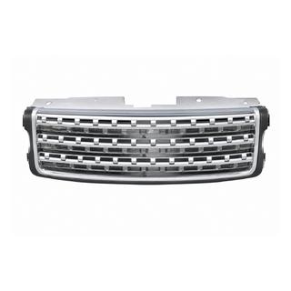 Harmaa jäähdyttimen säleikkö hopeisella verkolla (2013) Range Rover IV L405 2013–2021
