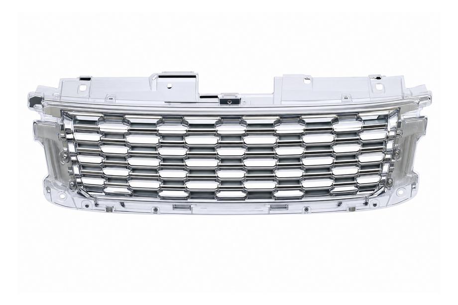 Range Rover IV L405 2013–2021 Jäähdyttimen etusäleikkö, täysin hopea (2018) Image
