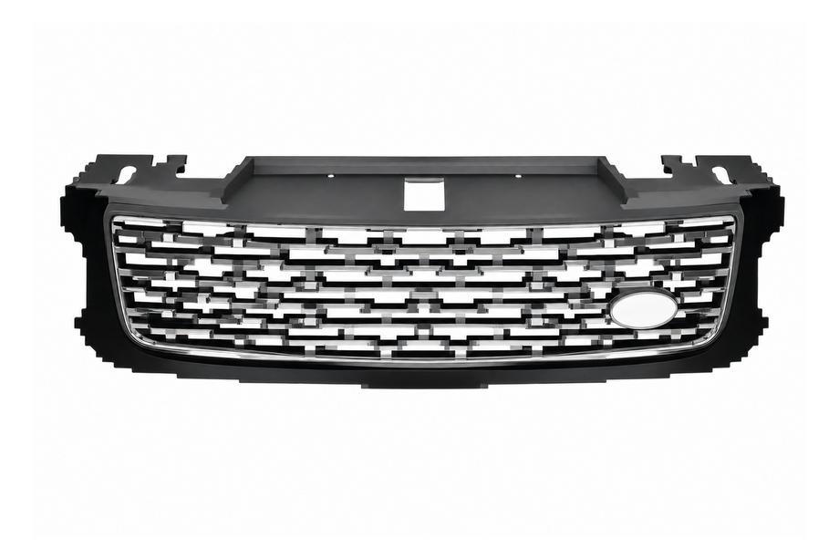 Range Rover Sport 2014–2022 Jäähdyttimen säleikkö SVR musta kehys / hopea verkko (2014) Image