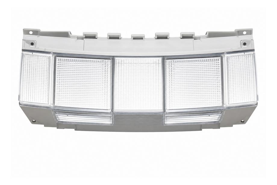 Range Rover Sport 2014–2022 Etupuskurin hinauskoukun suojus, hopea (2014) Kuva 1
