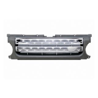 Jäähdyttimen säleikkö – harmaa kehys / hopea verkko Land Rover Discovery IV 2009–2017