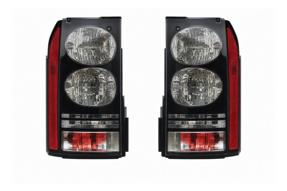 Land Rover Discovery III 2004–2009 Taka-/takavalot, musta kotelo (2014) Image