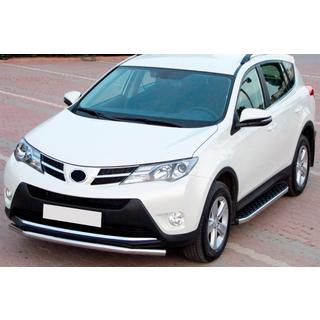 BlackLine-sivuporrassarja (2 kpl, alumiini) Toyota Rav 4 2013–2018 kuva 1
