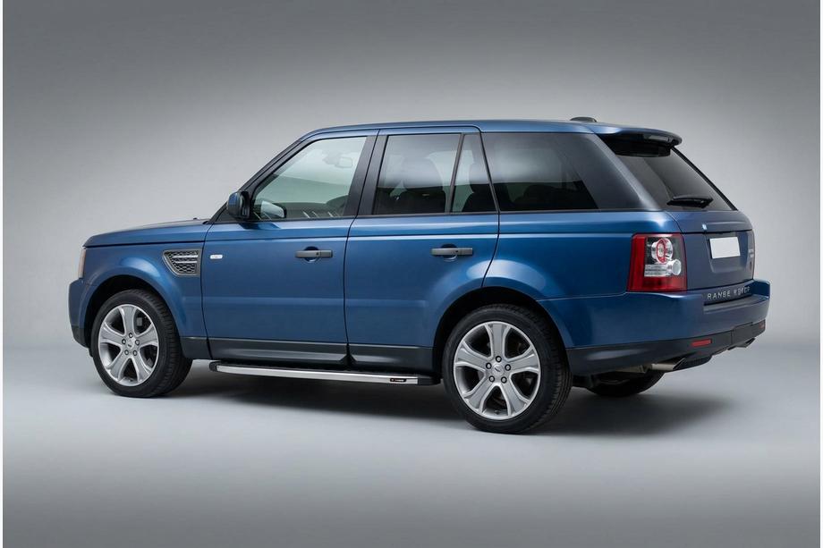 Range Rover Sport 2005–2013 BlackLine-sivuporrassarja (2 kpl, alumiini) Image