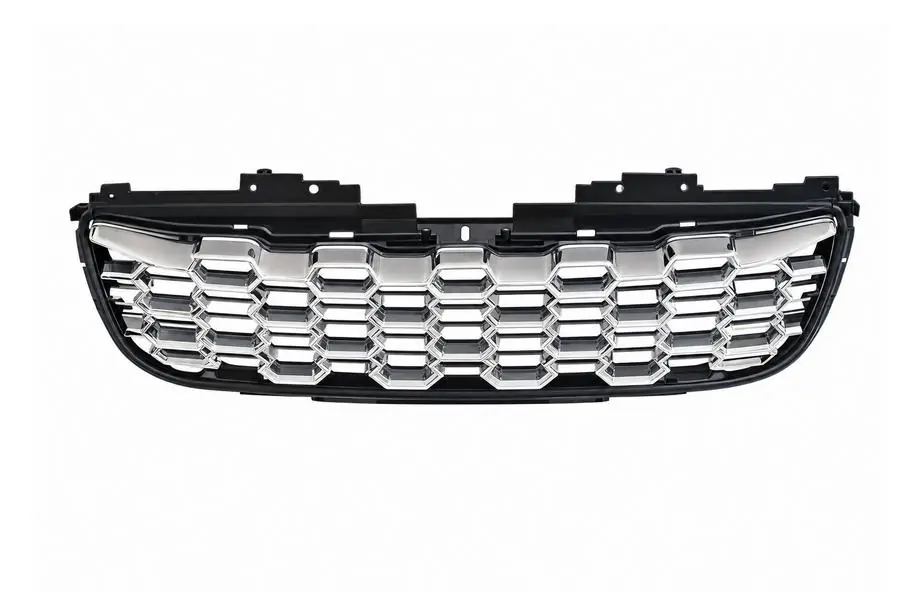 Land Rover Discovery Sport 2014– Jäähdyttimen säleikkö – musta kehys / hopeinen mesh-verkko (2024) Image
