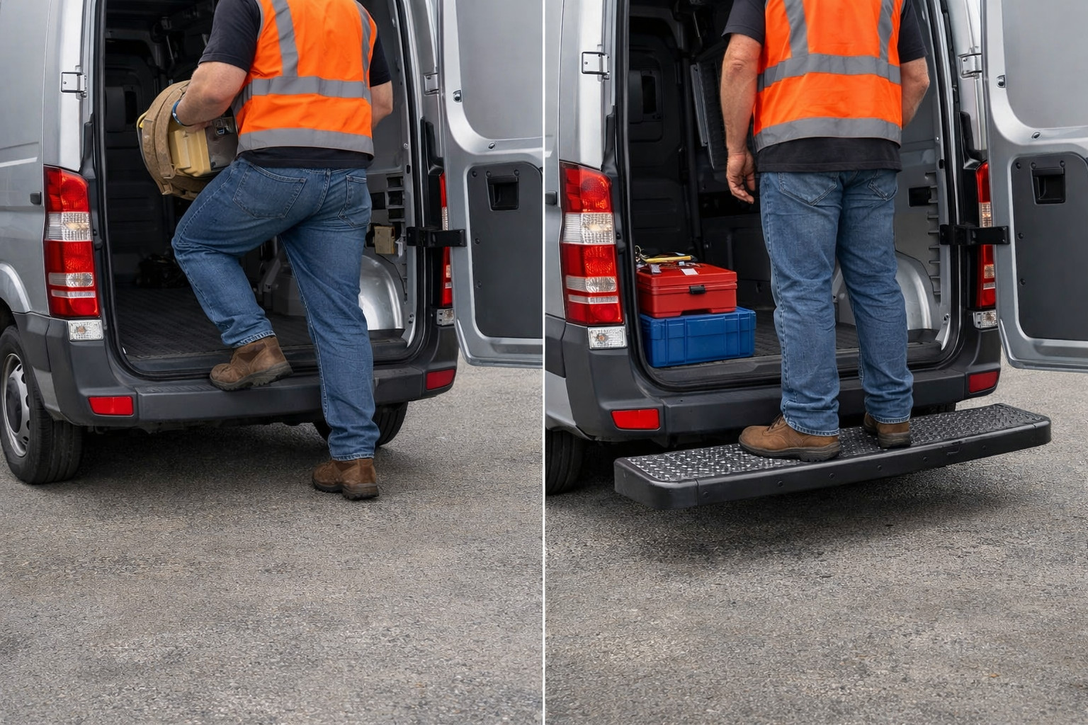 Taka-askelma pakettiautoon: milloin sitä oikeasti tarvitaan