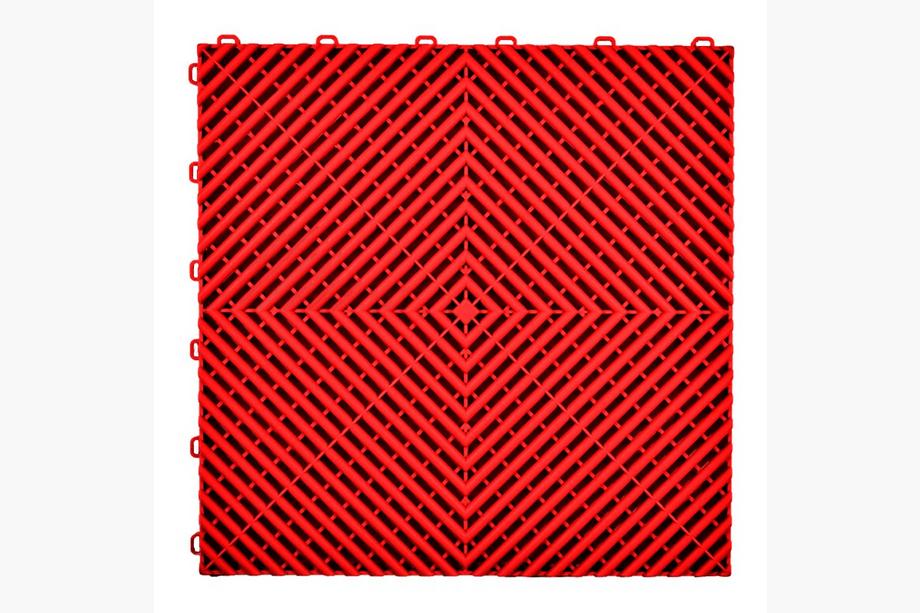 Moduulilaatta P/P (40x40x1.8 cm, punainen) Kuva 1