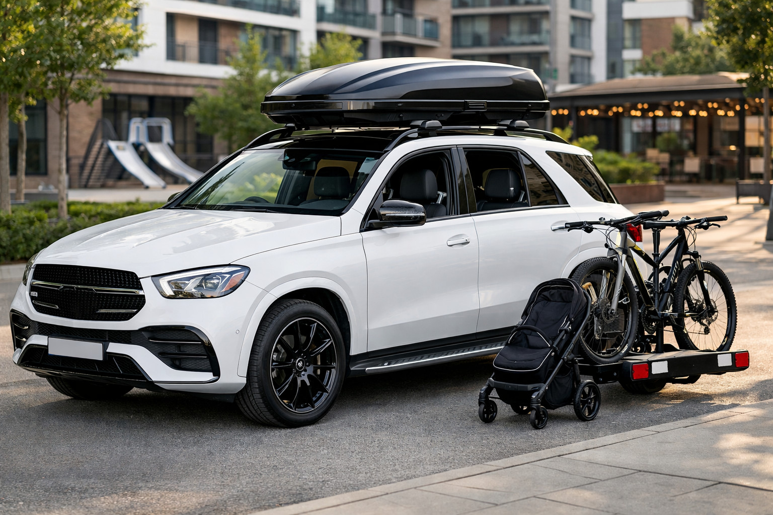 Mercedes GLE W167 -ensipäivitys kaupunkiin ja perheelle