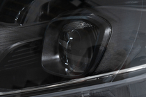 Mercedes Vito/V-class W447 2014– Ajovalot eteen 2025 Design LED Black (Vito, 2 kpl) kuva 7