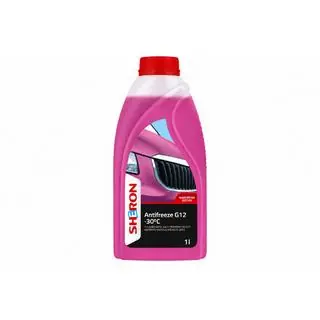 Jäähdytysneste G12 -30 °C pinkki 1 l SHERON