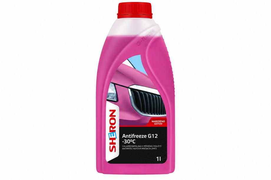 Jäähdytysneste G12 -30 °C pinkki 1 l SHERON Image