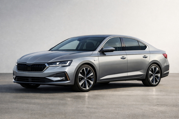 Skoda Superb iV (2026) koeajo: lippulaiva-liftback hybridillä
