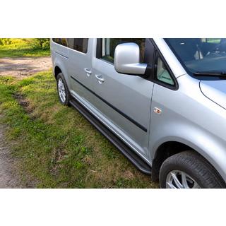 Sivuporrassarja Premium Black (2 kpl, ruostumaton teräs) kuva 1