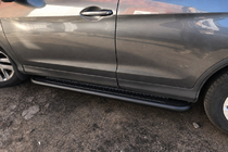 Honda CRV 2012–2016 Sivuporrassarja KB001 Black (ruostumaton teräs) kuva 3