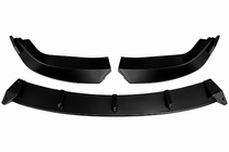 BMW 5-sarja E60/E61 2003–2010 Etupuskurin lip-spoileri DPT (Base, 2008-2010, kiiltävä musta) kuva 2