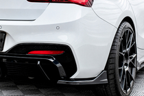 BMW 1-sarja F20/F21 2011–2019 DPT takapuskurin FLAP-lisäosat (F20, kiiltävä musta) kuva 1