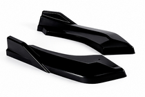 BMW 1-sarja F20/F21 2011–2019 DPT takapuskurin FLAP-lisäosat (F20, kiiltävä musta) kuva 2