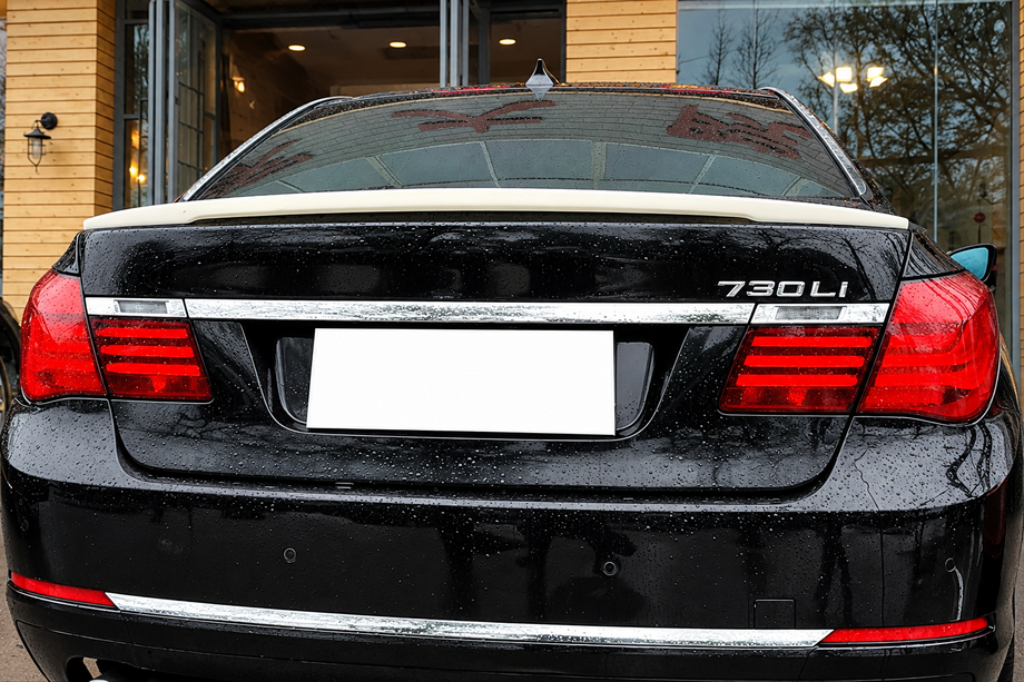 BMW 7-sarja F01/F02 2008–2015 DPT-spoileri (kiiltomusta) Image