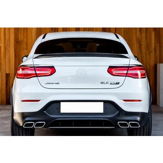 DPT-spoileri (kiiltomusta) Mercedes GLC X253 2015–2022 kuva 1