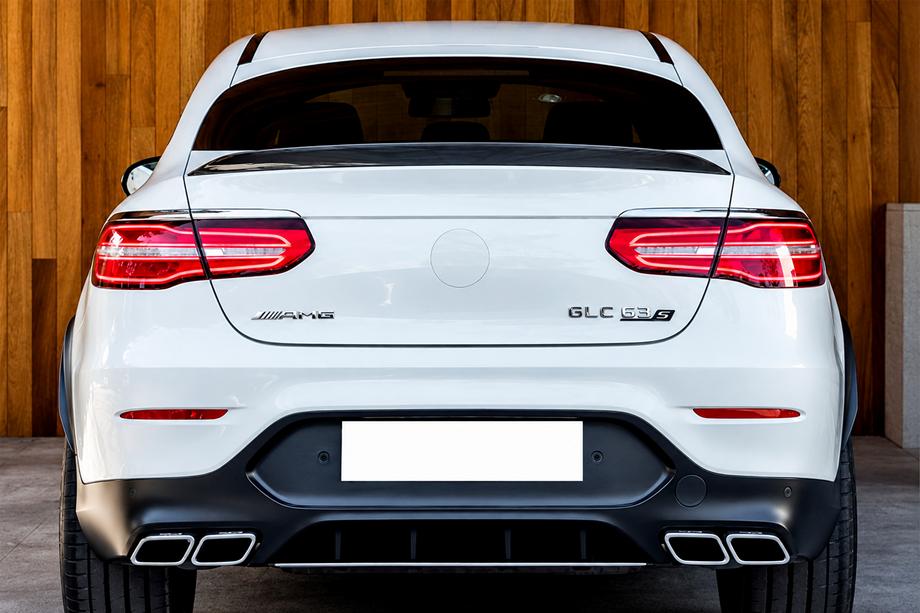Mercedes GLC X253 2015–2022 DPT-spoileri (kiiltomusta) Image