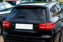 Mercedes C-class W205 2014–2021 Spoileri DPT (SW, kiiltävänmusta) kuva 1