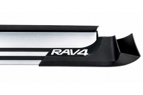 Toyota Rav 4 2013–2018 OEM V4 Silver sivuaskelmat (2016-2018, 2 kpl, alumiini) kuva 9