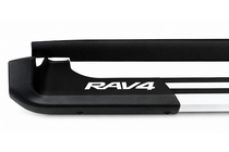 Toyota Rav 4 2013–2018 OEM V4 Silver sivuaskelmat (2016-2018, 2 kpl, alumiini) kuva 12
