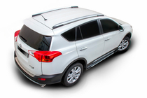 Toyota Rav 4 2013–2018 OEM V4 Silver sivuaskelmat (2016-2018, 2 kpl, alumiini) kuva 8