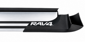 Toyota Rav 4 2013–2018 OEM V4 Silver sivuaskelmat (2016-2018, 2 kpl, alumiini) kuva 18