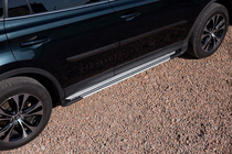 Toyota Rav 4 2013–2018 OEM V4 Silver sivuaskelmat (2016-2018, 2 kpl, alumiini) kuva 5