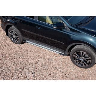 OEM V4 Silver sivuaskelmat (2016-2018, 2 kpl, alumiini) Toyota Rav 4 2013–2018 kuva 1