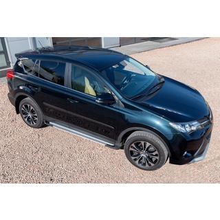 OEM V4 Silver sivuaskelmat (2016-2018, 2 kpl, alumiini) Toyota Rav 4 2013–2018 kuva 2