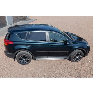OEM V4 Silver sivuaskelmat (2016-2018, 2 kpl, alumiini) Toyota Rav 4 2013–2018 kuva 4
