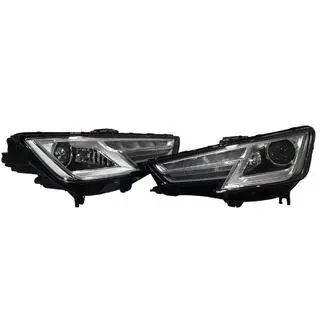 LED-ajovalot eteen (2015-2020, halogeenista LED:iin, 2 kpl) Audi A4 B9 2015–2024