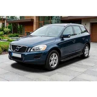 Sivukynnykset / astinlaudat Fullmond Black (2 kpl, alumiini) Volvo XC60 2009–2017 kuva 1