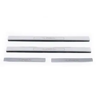 Carmos V1 kynnyslistat (4 kpl, ruostumaton teräs) Fiat Linea 2006–2018 kuva 4