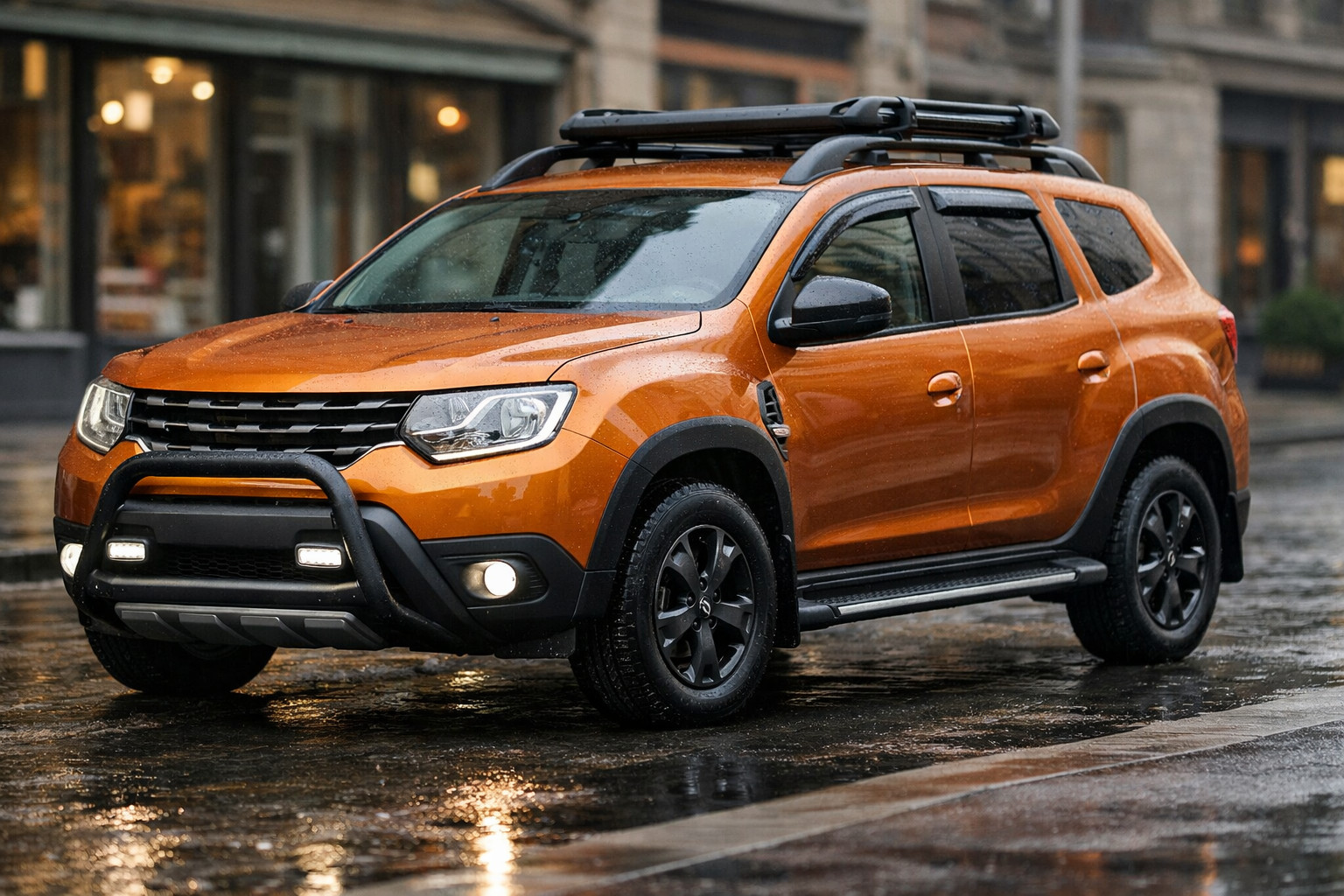 Aloituspäivitys Renault Duster 2018–2024: kaupunkiin ja loskaan