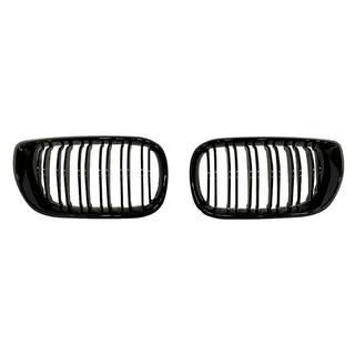Munuaismaskit M-Look DPT (1997-2001, kiiltävä musta) BMW 3-sarja E46 1998–2006