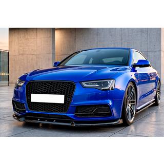 Etupuskurin lip spoiler Lip DPT V3 (2011-2015, kiiltävä musta) Audi A5 2007–2015 kuva 1